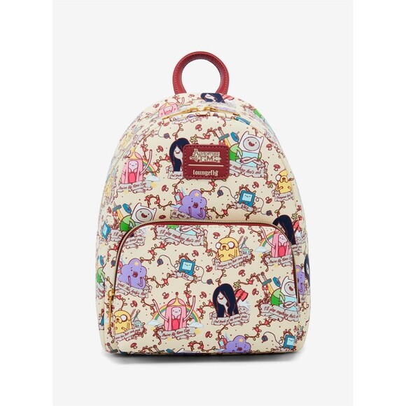 Loungefly Adventure Time Banner Mini Backpack Finn Jake BMO Marceline Bubblegum main image 7